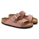 Birkenstock Arizona Plantilla Blanda Piel nubuc Old Rose - ECRU