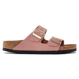 Birkenstock Arizona Plantilla Blanda Piel nubuc Old Rose - ECRU
