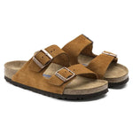 Birkenstock Arizona Plantillablanda Ante Mink - ECRU