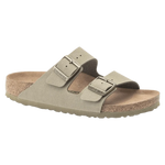Birkenstock Arizona Vegan Birko-Flor Nubuck Khaki - ECRU