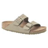 Birkenstock Arizona Vegan Birko-Flor Nubuck Khaki - ECRU