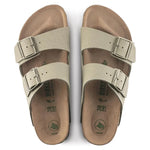 Birkenstock Arizona Vegan Birko-Flor Nubuck Khaki - ECRU