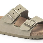 Birkenstock Arizona Vegan Birko-Flor Nubuck Khaki - ECRU