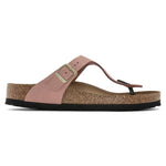 Birkenstock Gizeh Plantilla Blanda Piel Nubuc Old Rose - ECRU