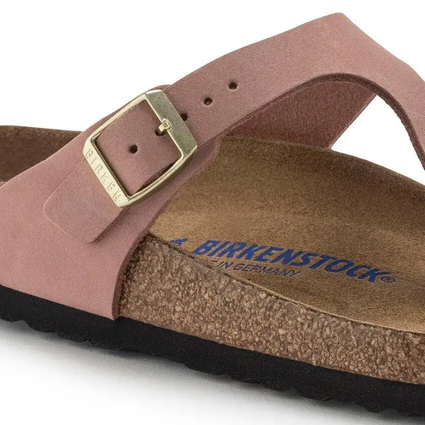 Gizeh Birko-Flor Nubuck Mocha – ECRU - Main Image