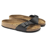 Birkenstock Madrid Birko-Flor Black - ECRU