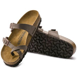 Birkenstock Mayari Birko-Flor Nubuck Moccha - ECRU