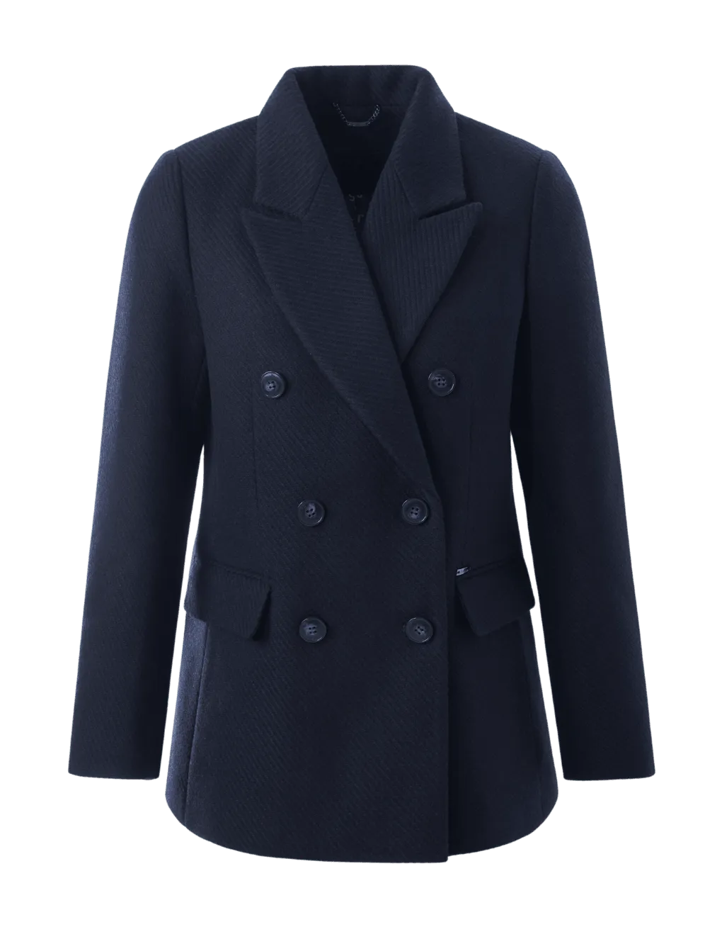 Blazer de paño liso - ECRU