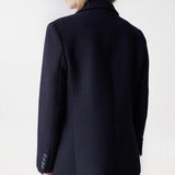 Blazer de paño liso - ECRU