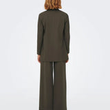 Blazer Geggo Chocolate Brown - ECRU