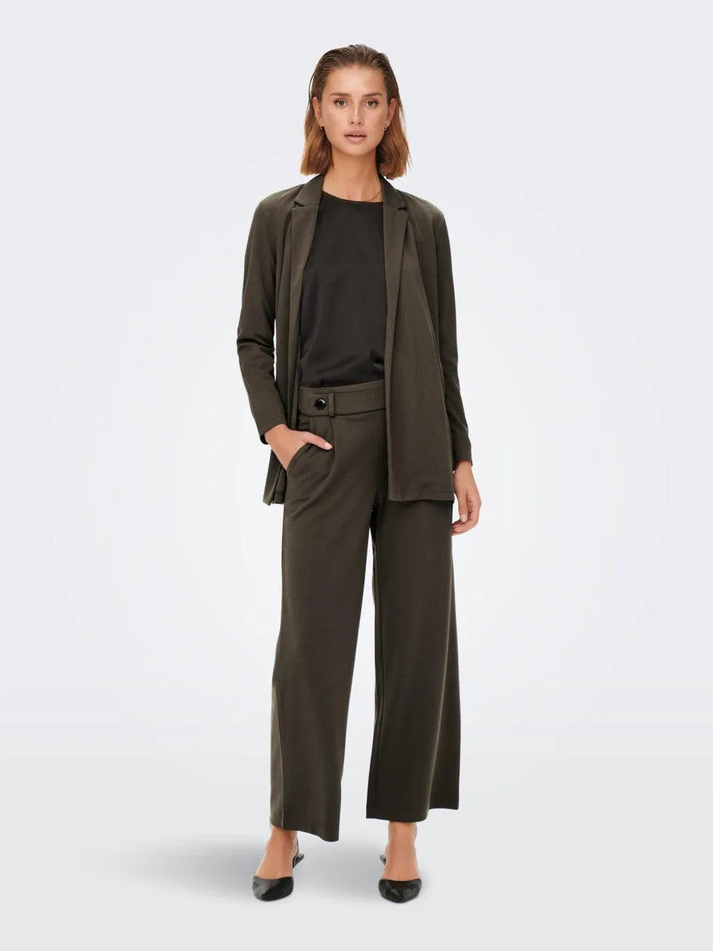 Blazer Geggo Chocolate Brown - ECRU