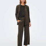 Blazer Geggo Chocolate Brown - ECRU