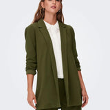 Blazer Geggo Dark Olive - ECRU
