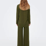 Blazer Geggo Dark Olive - ECRU