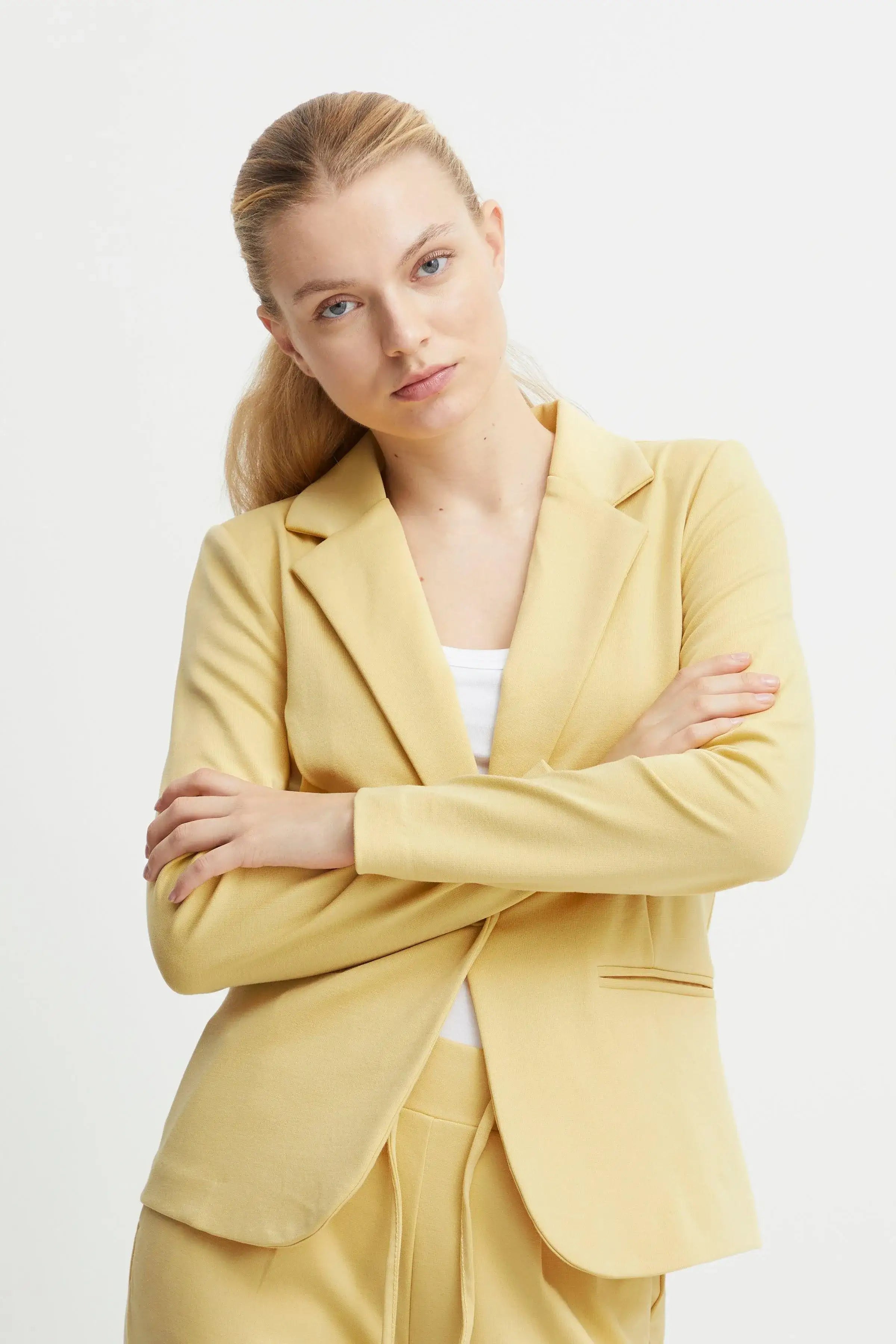 Blazer ICHI Kate Jojoba – ECRU