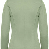 Blazer ICHI Kate Piqué Willow Bough - ECRU