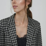 Blazer Kate Checky - ECRU