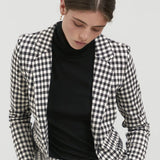 Blazer Kate Checky - ECRU