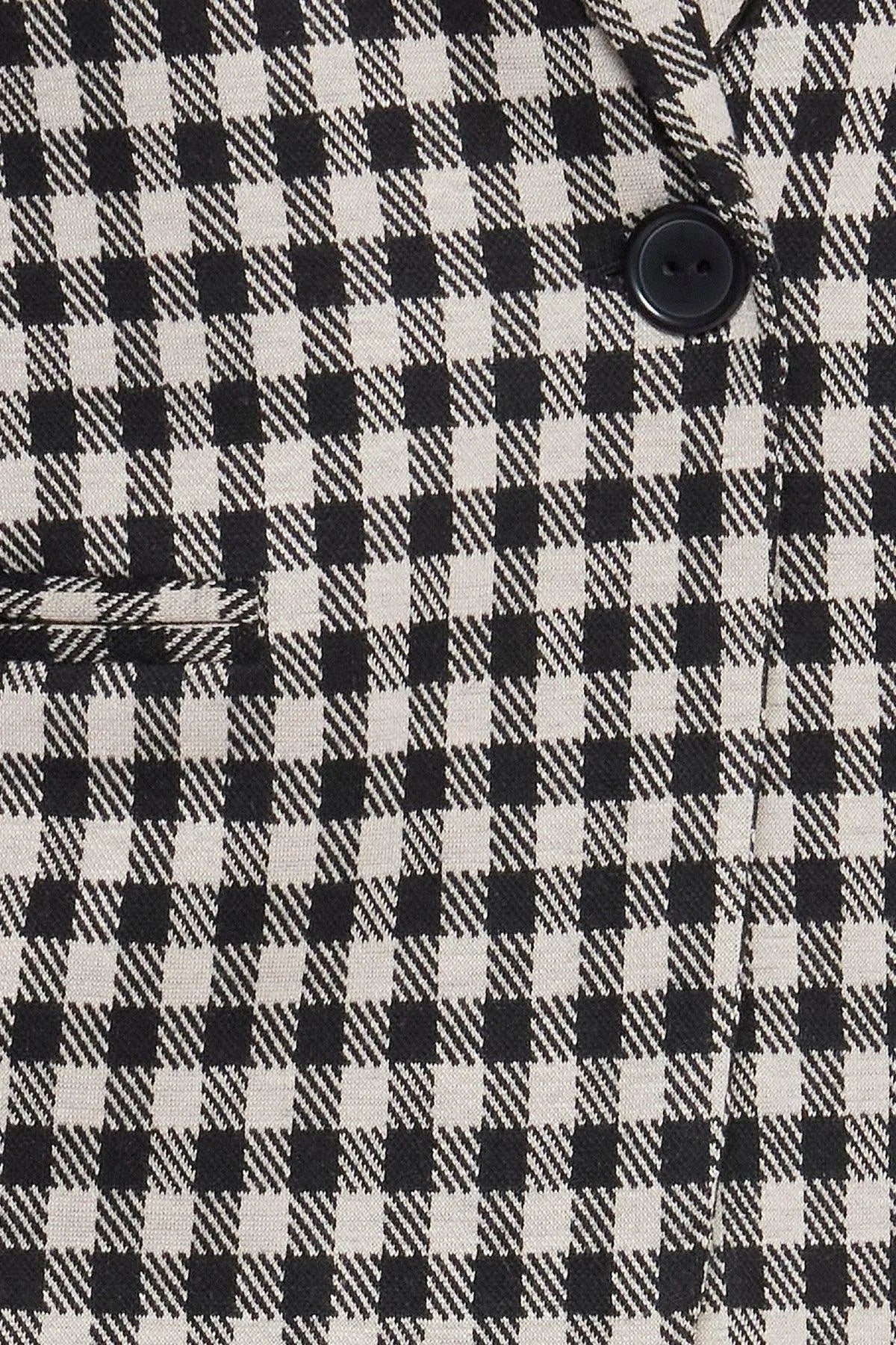 Blazer Kate Checky - ECRU