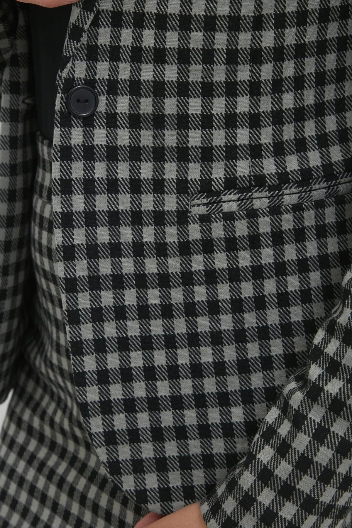 Blazer Kate Checky - ECRU