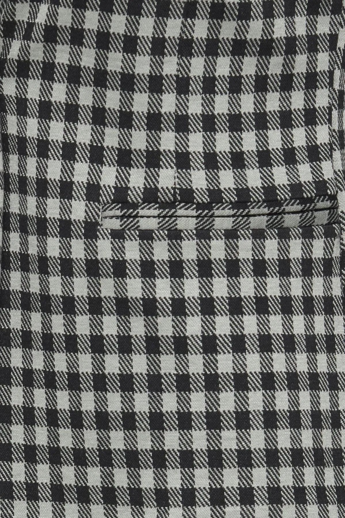 Blazer Kate Checky - ECRU