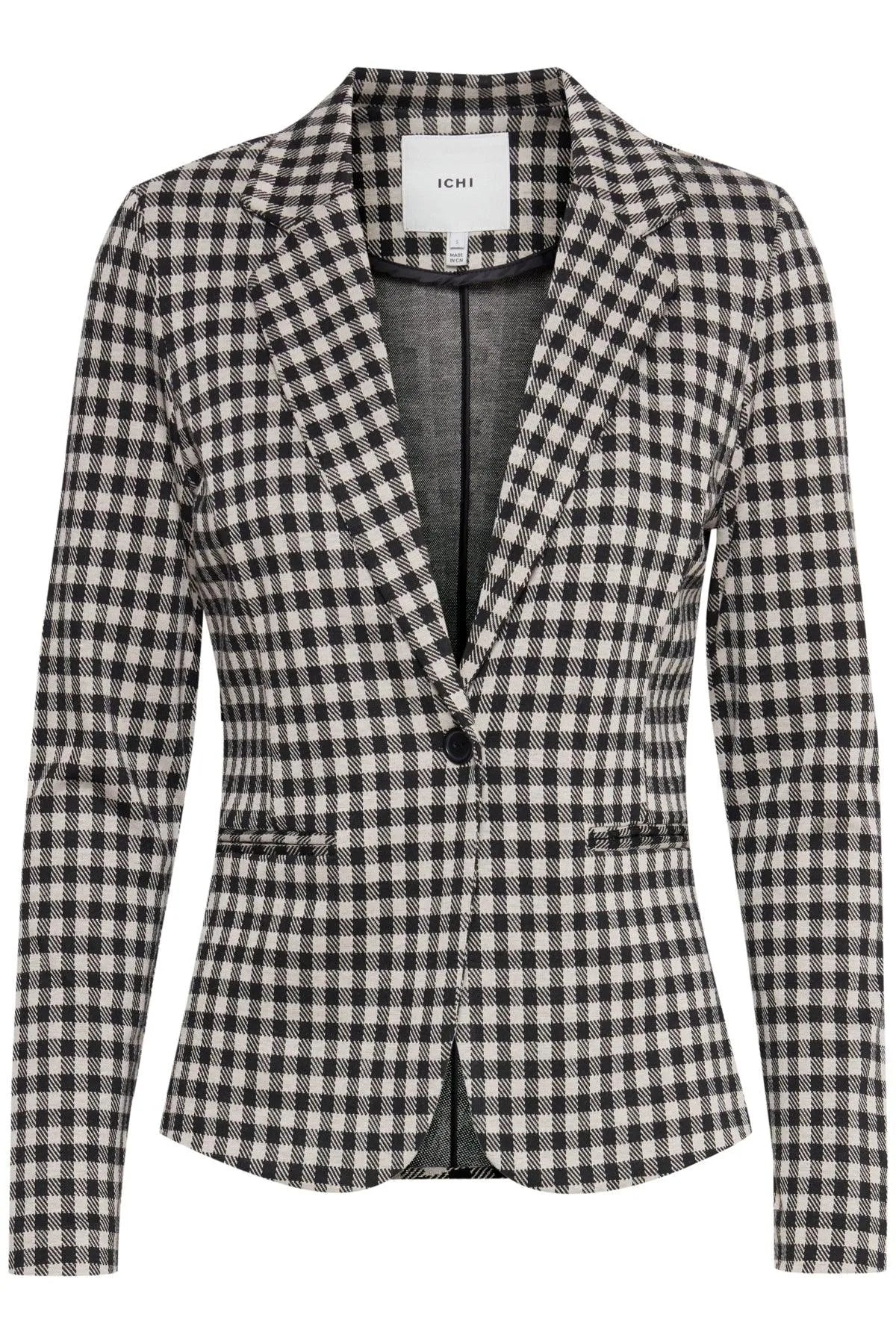 Blazer Kate Checky - ECRU