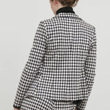 Blazer Kate Checky - ECRU