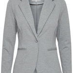 Blazer Kate Grey Melange - ECRU