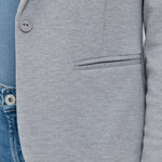 Blazer Kate Grey Melange - ECRU