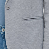 Blazer Kate Grey Melange - ECRU