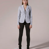 Blazer Kate Grey Melange - ECRU