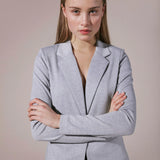 Blazer Kate Grey Melange - ECRU