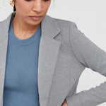 Blazer Kate Grey Melange - ECRU