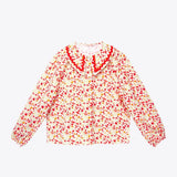 Blusa Algodón Setas - ECRU