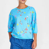 Blusa Nümph Nubrighed Bonnie Blue - ECRU