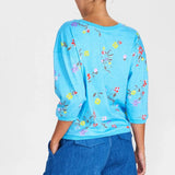 Blusa Nümph Nubrighed Bonnie Blue - ECRU