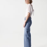 Blusa Salsa Jeans de Mujer con Bordado - ECRU