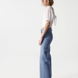 Blusa Salsa Jeans de Mujer con Bordado - ECRU