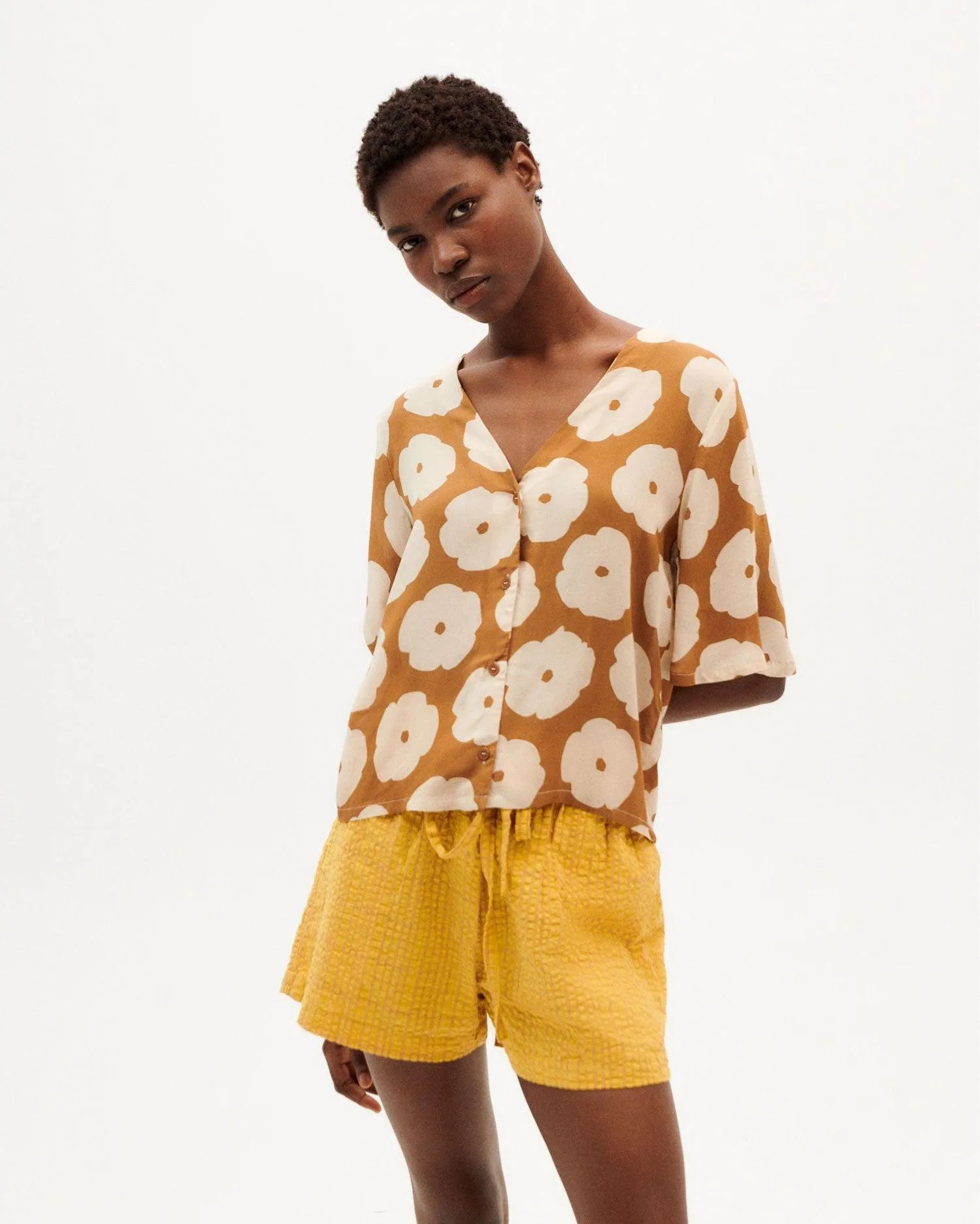 Blusa Thinking Mu Poppy Libelula - ECRU