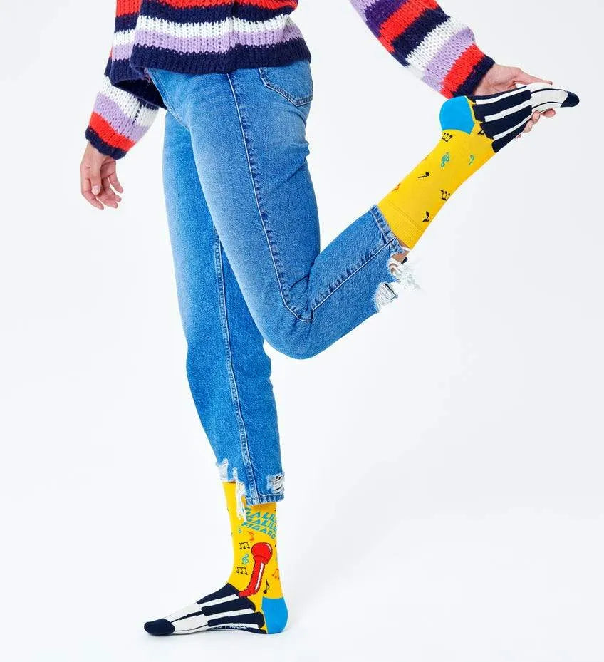 Bohemian Rhapsody Sock - ECRU