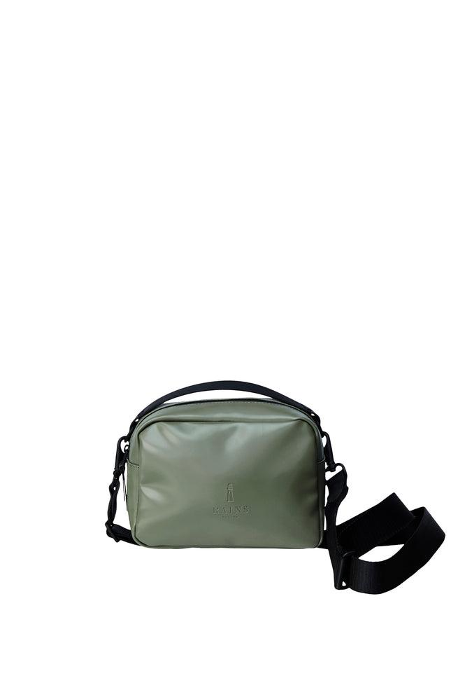 Bolso Box Bag Shinny Olive - ECRU