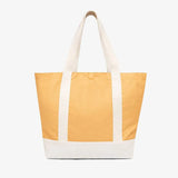 Bolso Lefrik Strate Reversible Vichy Mustard - ECRU