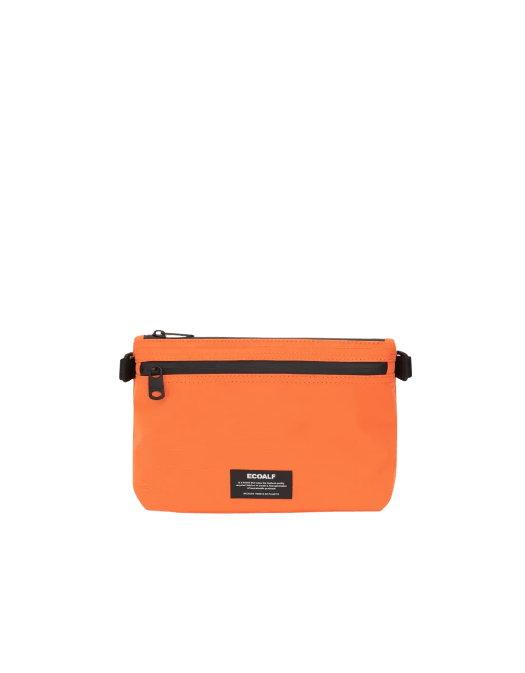 Bolso Lupita Double Zipper Orange - ECRU
