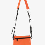 Bolso Lupita Double Zipper Orange - ECRU