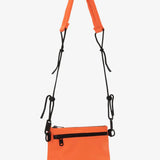 Bolso Lupita Double Zipper Orange - ECRU