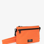 Bolso Lupita Double Zipper Orange - ECRU
