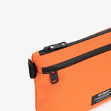 Bolso Lupita Double Zipper Orange - ECRU