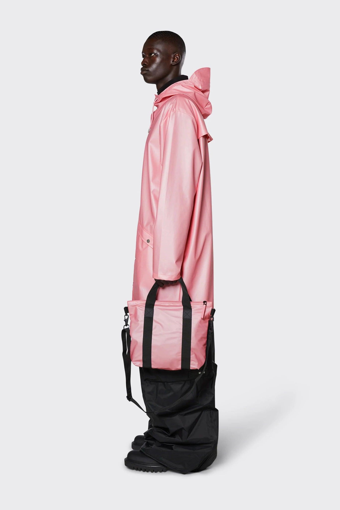 Bolso Tote Bag Mini Pink Sky - ECRU