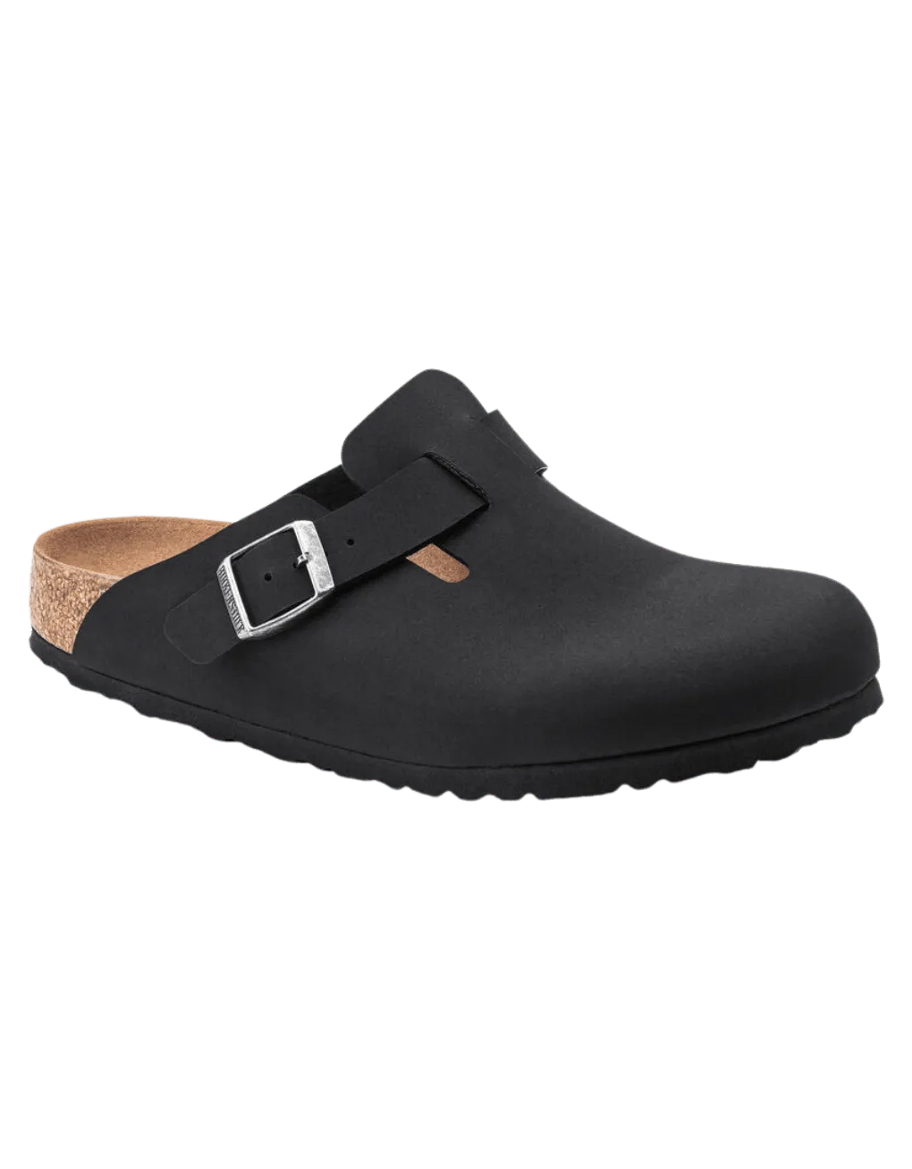 Boston Versión vegana Birko-Flor Nubuck Black - ECRU