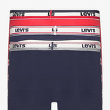 Bóxer Básico Con Logotipo De Deporte Levi's®: Paquete De 3 - ECRU